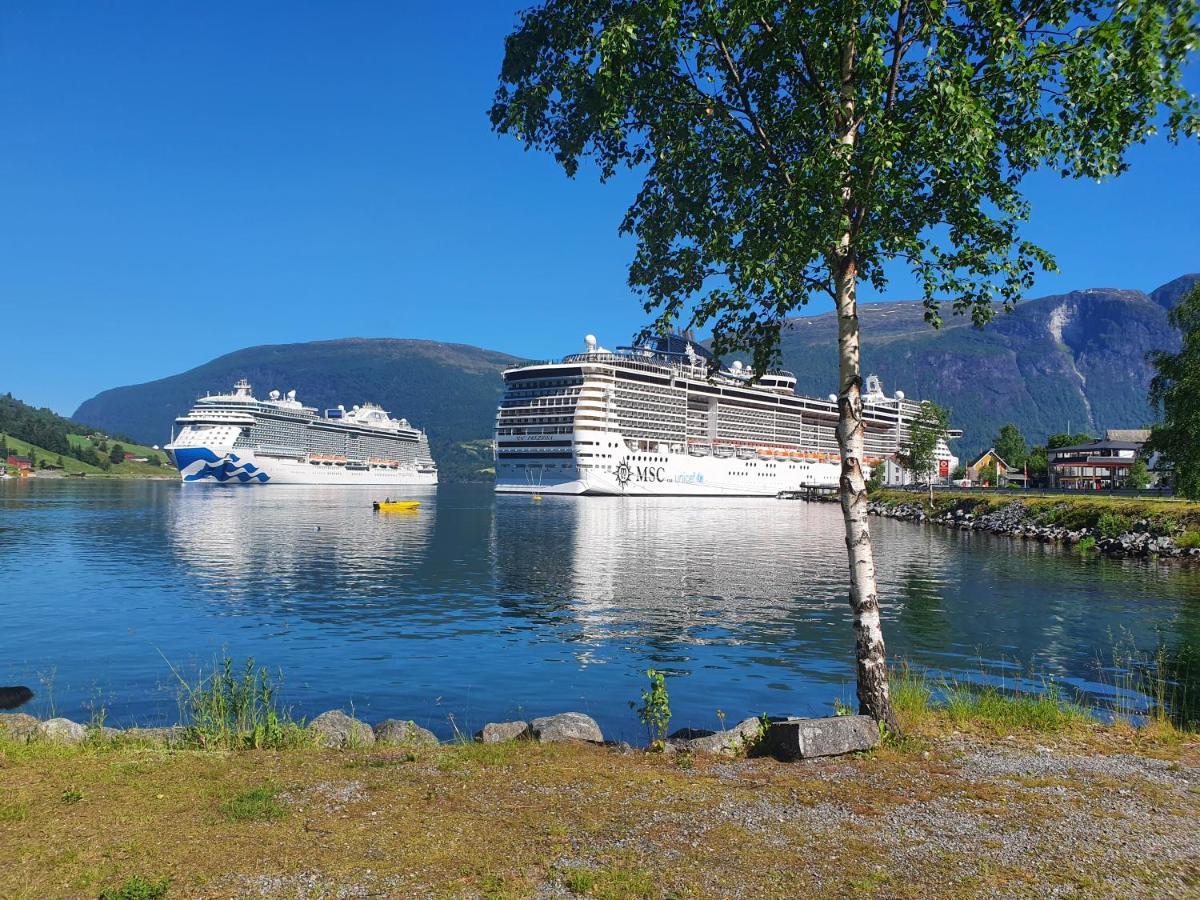 Moderne Panoramaleilighet 3-Roms I Olden Exterior foto